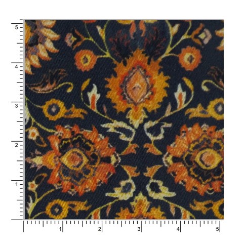 Orange PRT2341 - 100% cotton printed shirts