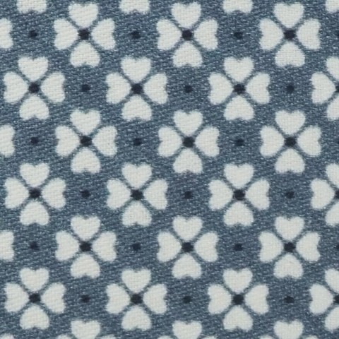 Blue PRT2351 - 100% cotton printed shirts