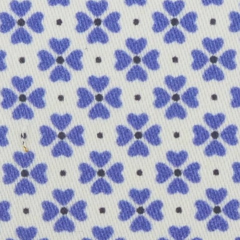 Blue PRT2352 - 100% cotton printed shirts