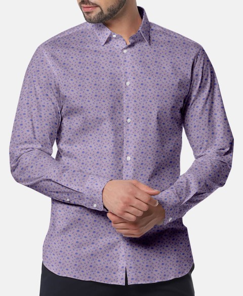 Pink PRT2354 - 100% cotton printed shirts