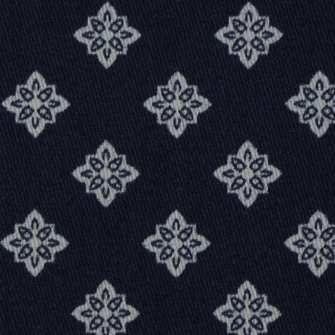 Blue PRT2359 - 100% cotton printed shirts