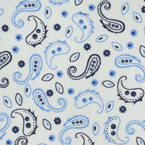 Blue PRT2365 - 100% cotton printed shirts