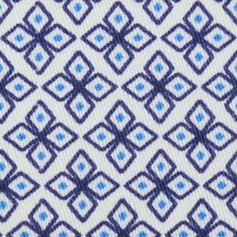 Blue PRT2369 - 100% cotton printed shirts