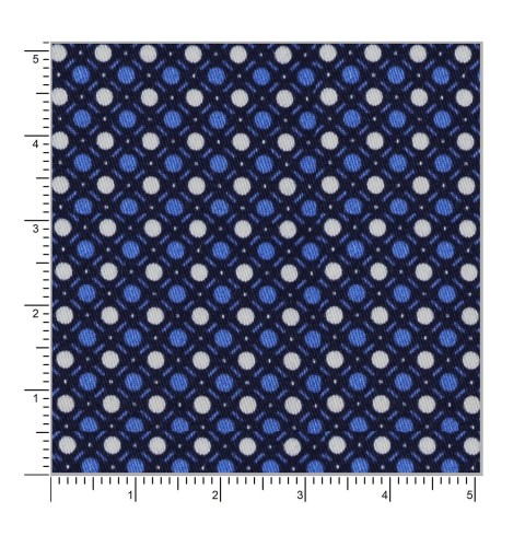 Blue PRT2377 - 100% cotton printed shirts
