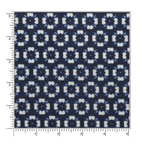 Blue PRT2379 - 100% cotton printed shirts