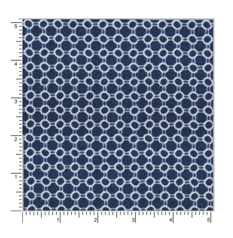 Blue PRT2382 - 100% cotton printed shirts