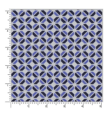 Blue PRT2385 - 100% cotton printed shirts