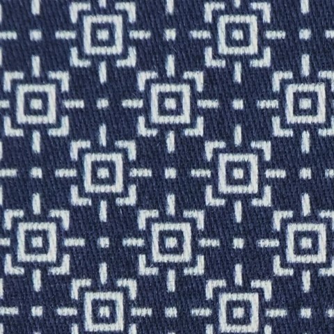 Blue PRT2386 - 100% cotton printed shirts