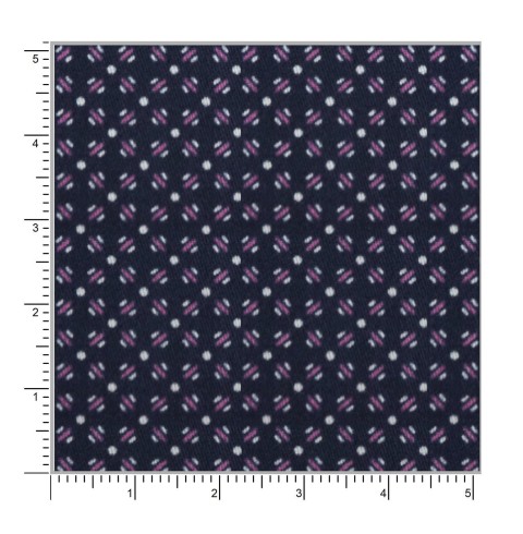Blue PRT2388 - 100% cotton printed shirts