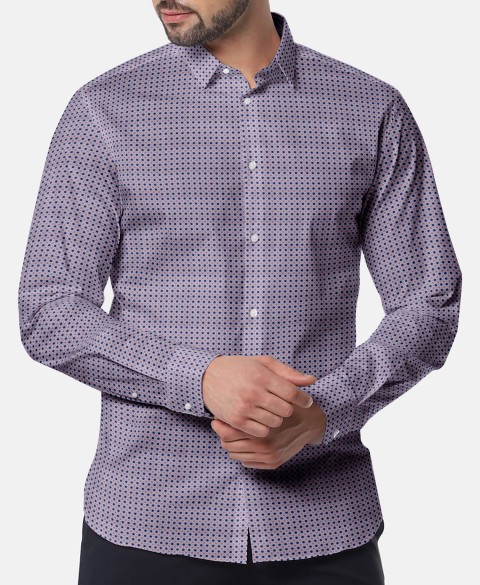 Pink PRT2389 - 100% cotton printed shirts