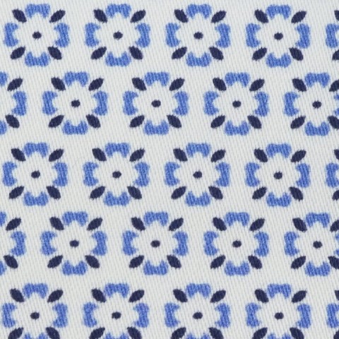 Blue PRT2392 - 100% cotton printed shirts