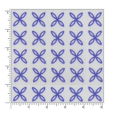 Blue PRT2397 - 100% cotton printed shirts