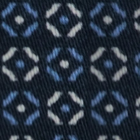 Blue PRT2398 - 100% cotton printed shirts