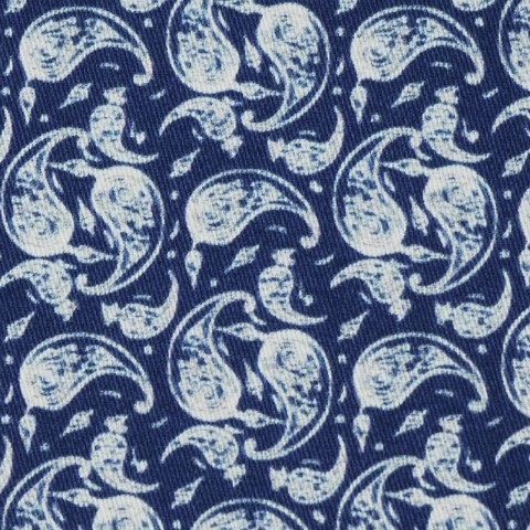 Blue PRT2406 - 100% cotton printed shirts