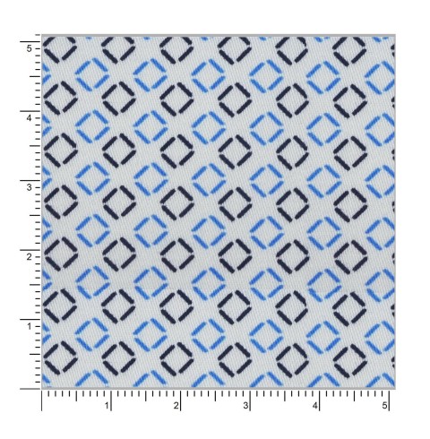 Blue PRT2412 - 100% cotton printed shirts
