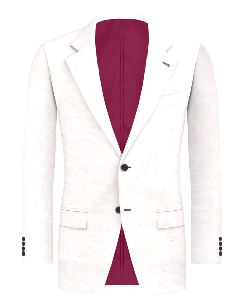 White VR0909-08 - Velvet Tuxedo Suits