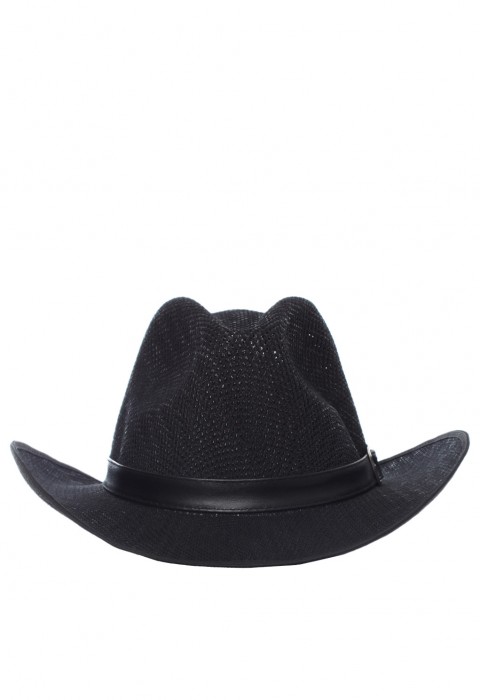 หมวกคาวบอยสีดำ