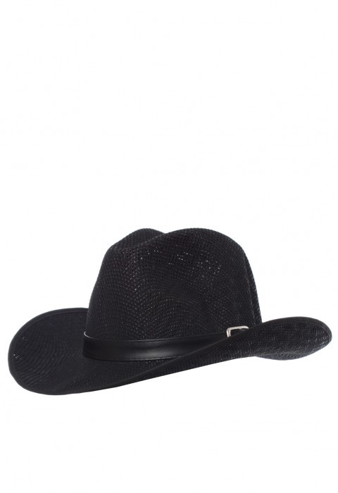 หมวกคาวบอยสีดำ