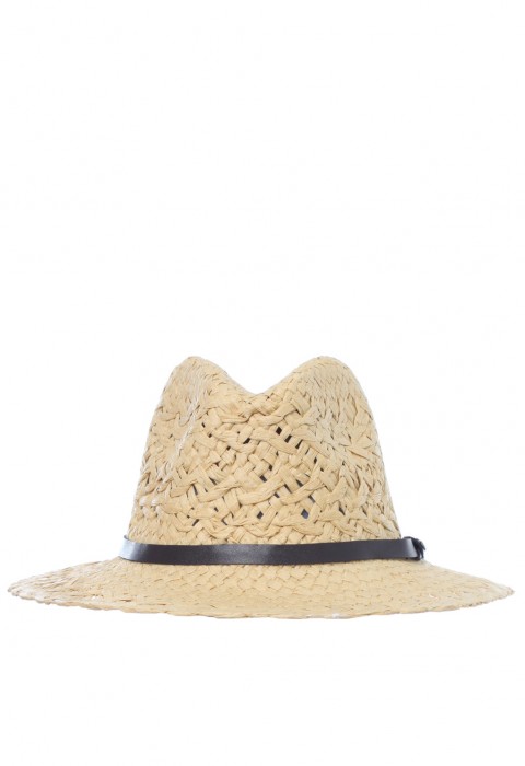 หมวกนายอำเภอสานสีเบจ