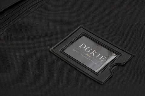 BLACK DGRIE GARMENT SUIT BAG