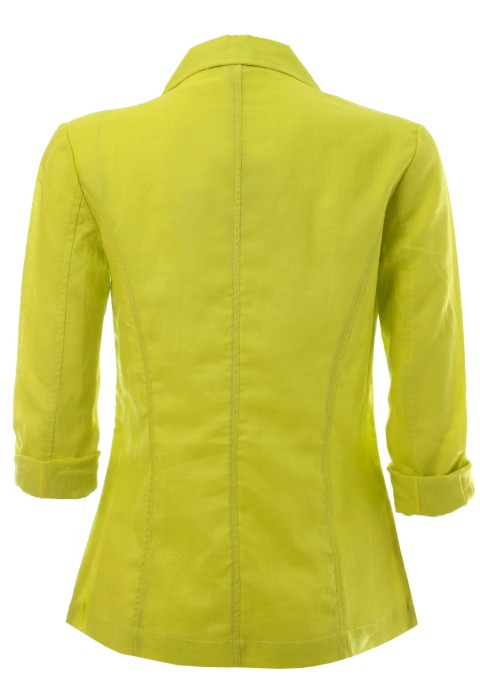 เสื้อแจ็คเก็ตสีเขียวเลม่อน