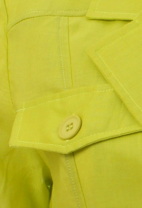 เสื้อแจ็คเก็ตสีเขียวเลม่อน