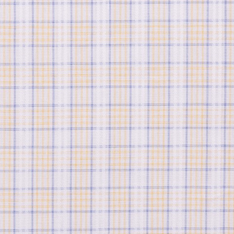 Yellow Glen Plaid Cotton Shirts