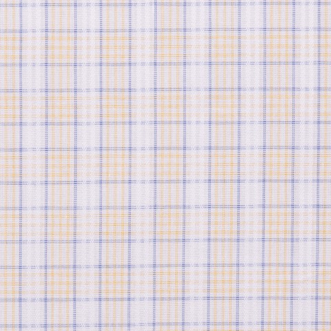 Yellow Glen Plaid Cotton Shirts