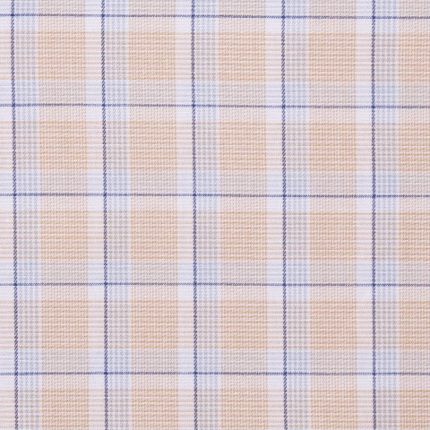 Beige Classic Cotton Shirts