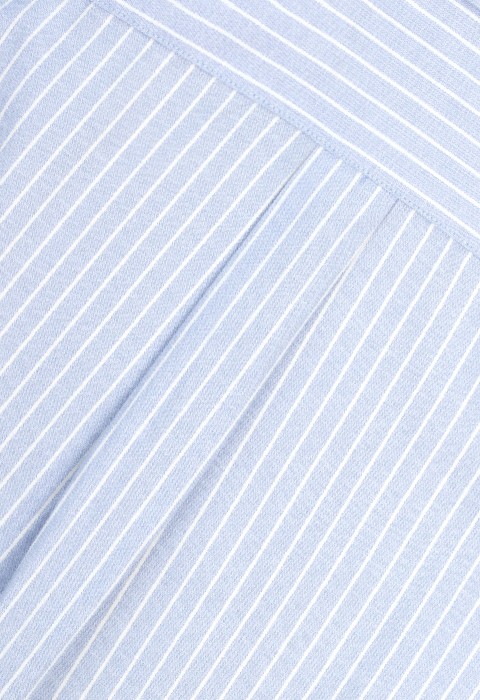 BLUE OXFORD STRIPE SHIRT