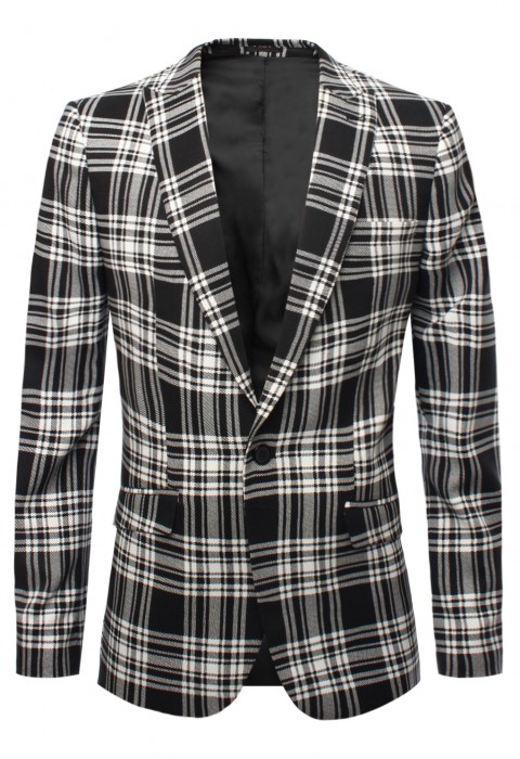 เสื้อสูท ลายตาราง