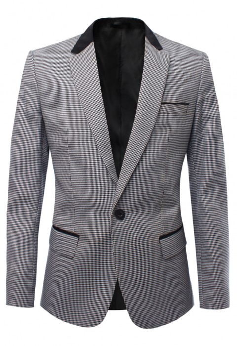 Mini Houndstooth Blazer