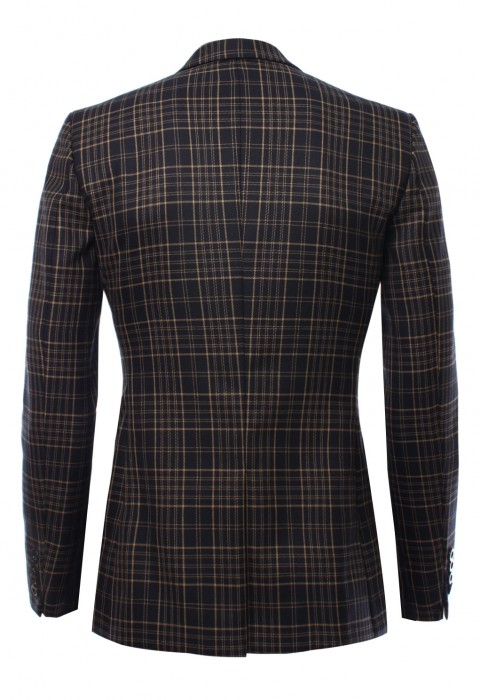 เสื้อสูทผ้าวูลทอลาย