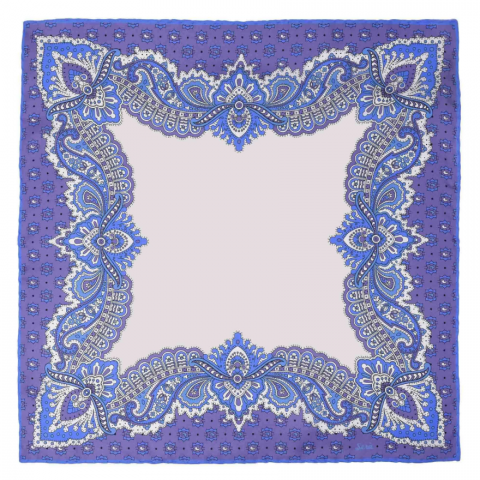 Glicine Pocket Square - Sera' Fine Silk