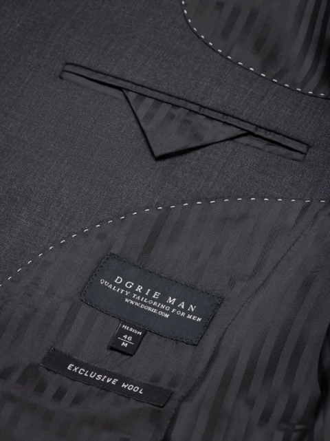 DGRIE VICTORY DARK GREY JACKET SUIT