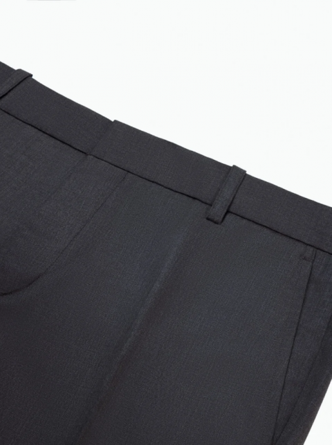 VICTORY DARK GREY WOOL PANT