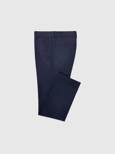 VICTORY NAVY BLUE WOOL PANT