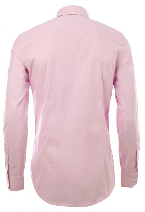 เสื้อเชิ้ตลายทางสีชมพู