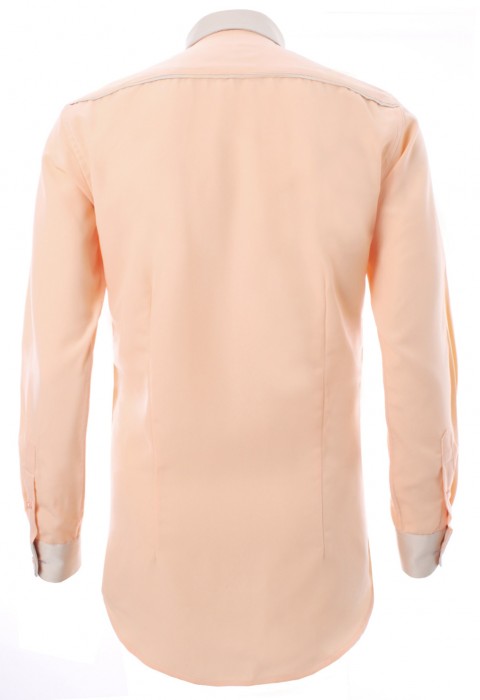 เสื้อเชิ้ตสีส้มพาสเทล