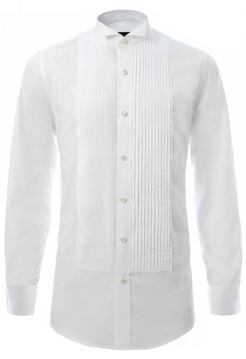 เสื้อเชิ้ตสีขาวปกทักซิโด้