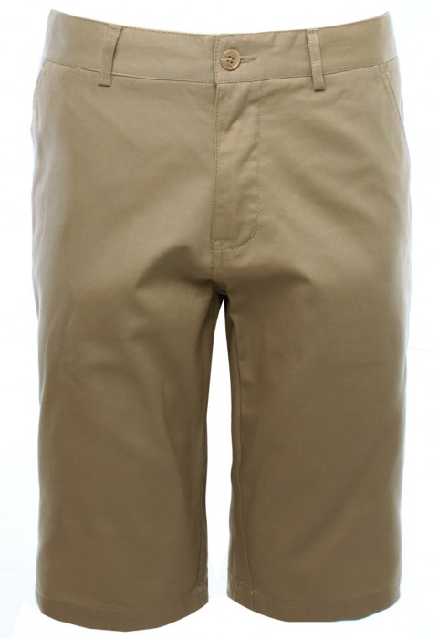 กางเกงขาสั้นสีน้ำตาล