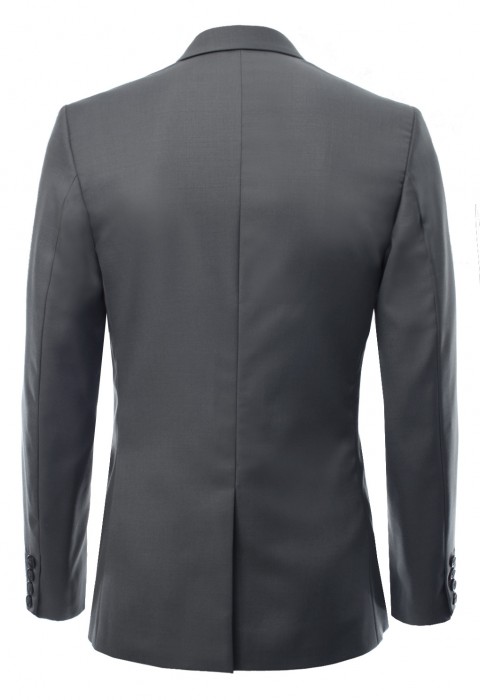 เสื้อสูทสีเทา ผ้าวูล