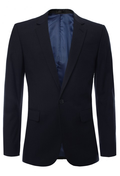 เสื้อสูทผ้าวูล สีกลมเข้ม