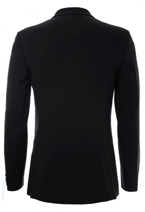 เสื้อสูทสีดำกระดุมหนึ่งเม็ด