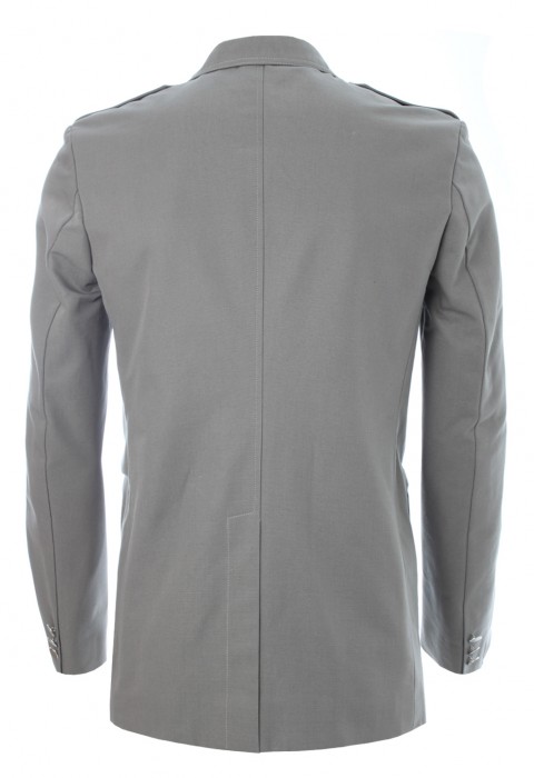 เสื้อแจ็คเก็ตสูทสีเทา
