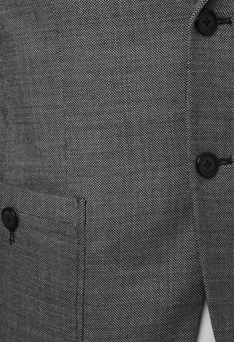 สูทสีเทาผ้าวูล 98%