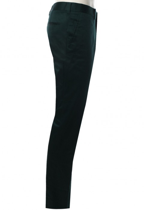 กางเกงขายาว สีเขียว Cotton Spendex