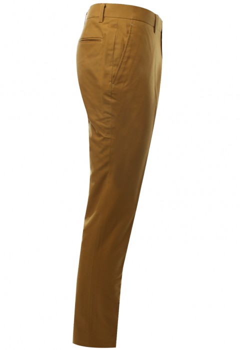 กางเกง ขายาว สีเหลืองมัสตาด