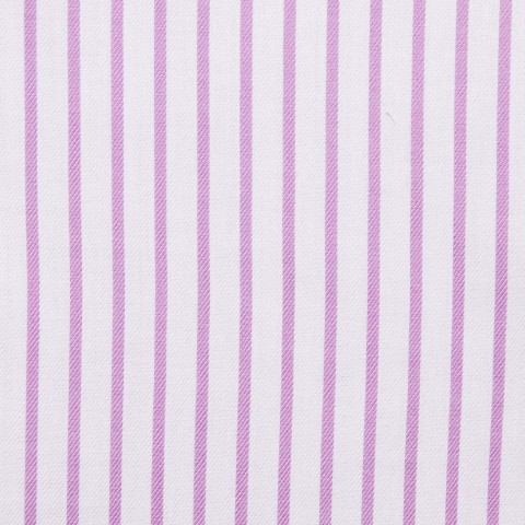 Pink Chalk Stripe Cotton Shirts