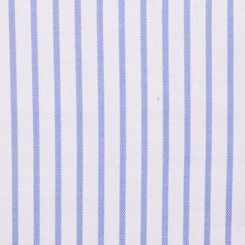 Blue Chalk Stripe Cotton Shirts